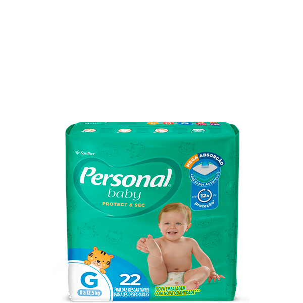 Personal tamanho G 22 unidades